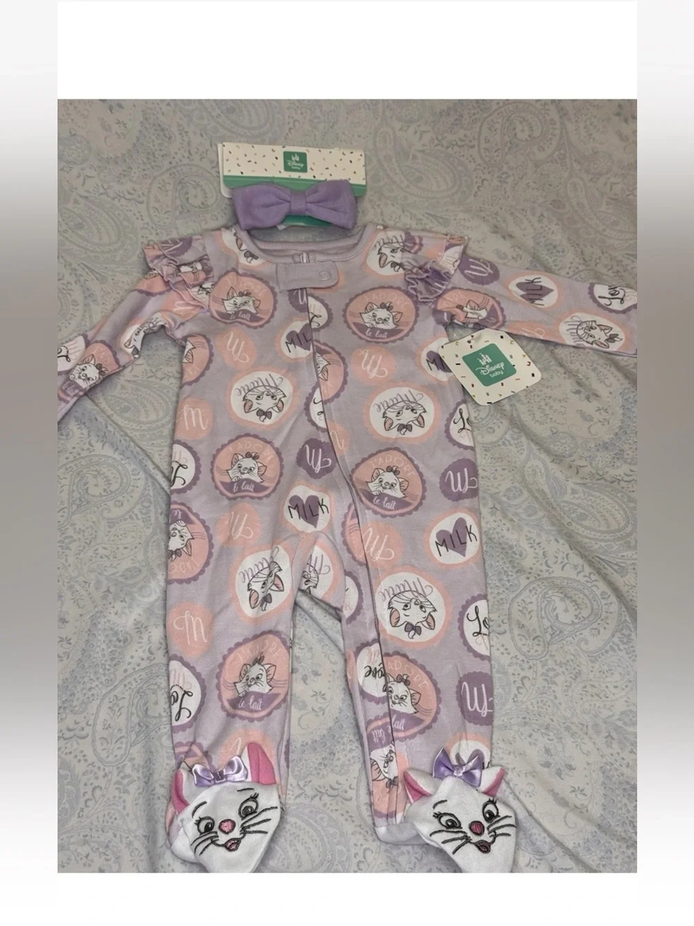 Disney Baby The Aristocats Marie Infant Sleeper